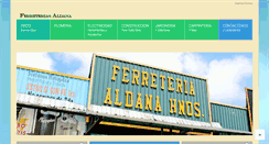 Desktop Screenshot of ferreteriasaldana.com